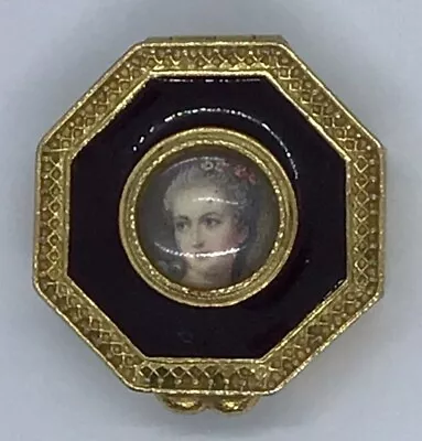 Vintage Charles Revson Ciara Ultima Portrait Classic Solid Perfume Compact • $20