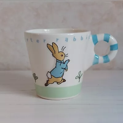 Border Fine Arts Peter Rabbit Mug Cup Enesco 2012 Nursery Ceramic Embossed 3D • £1.99