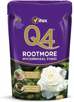 Rootmore 60g Vitax Q4 Enhances Roses Trees Shrubs & Edible Plants • £3.31