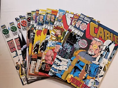 ⭐Marvel Cable #1 (3X)234 (2X)7102021 (2X)29 (2X) Lot! 14pcs! Liefeld! • $15