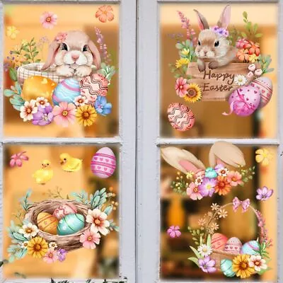 1/3Pcs Cute Easter Eggs Toilet Stickers  Window Sticker • $11.74
