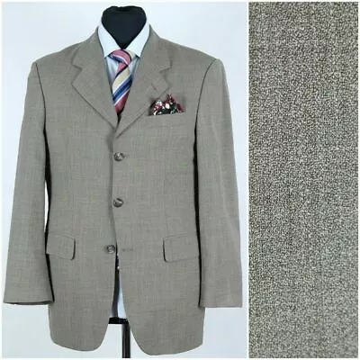 Mens Vintage Sport Coat 40S US Size CHRISTIAN BERG Super 100s Wool Blazer Jacket • $39.99