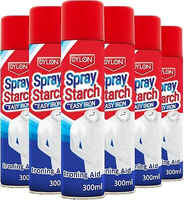 Dylon 2-in-1 Starch Spray With Easy Iron Ironing Aid That Restores Look Of Fab • £29.39