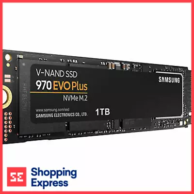 Samsung 1TB SSD 970 EVO Plus V-NAND 3500MB/s NVMe M.2 Solid State Drives • $249