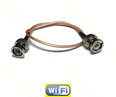 BNC Male To BNC Male RG316 RF Coax Cable Adapter NEW 1-100' LOT In The USA • $13.25