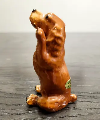 Vintage Morten's Mortens Studio Golden Cocker Spaniel Dog Begging Figurine 3  • $29.99