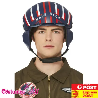 Top Gun Maverick Helmet Cosplay Costume Accessory Adult Pilot Flight • $56.99