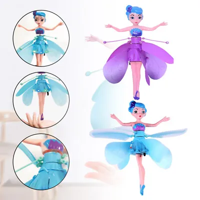 Flying Fairy Princess Dolls Magic Xmas Gifts Infrared Induction Control Toy New • £6.15