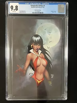 Vampirella Strikes #1 CGC 9.8 Virgin Variant 1:35 Michael Turner 2013 • $4000