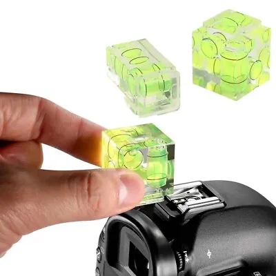 3 Axis 2 Axis Bubble Spirit Level Camera Flash Hot Shoe For Canon/Nikon/Pentax • $1.85