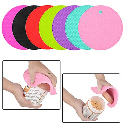 $16.98 • Buy 6pc Silicone Hot Pot Holders Trivet Mat Non-Stick Heat Resistant For Kitchen 7''