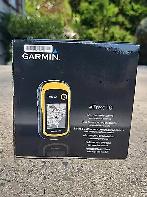 Garmin Etrex 10 Handheld GPS Unit - Brand New In Box • $99.99