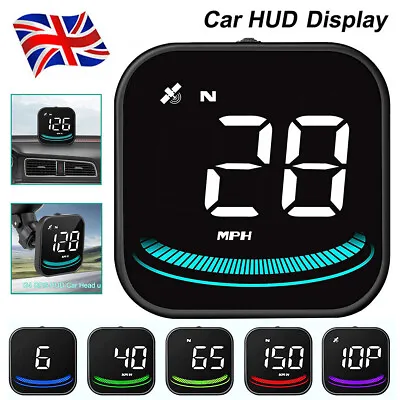 £19.99 • Buy Digital GPS HUD MPH KM/h Display Speedometer Alarm W/ Compass For Car Motorcycle