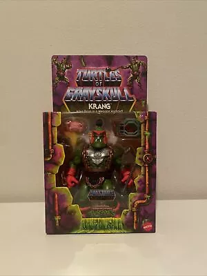 TURTLES OF GRAYSKULL KRANG Masters Of The Universe MOTU 2024 New Unpunched • $45