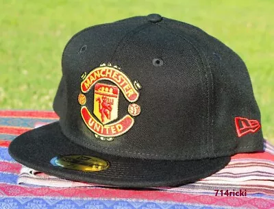 Manchester United FC Football Club Fitted Hat New Era 59FIFTY • $69.99