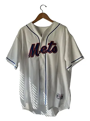 New York Mets Jose Reyes #7 Majestic Genuine Merchandise White Jersey SZ XL New • $35