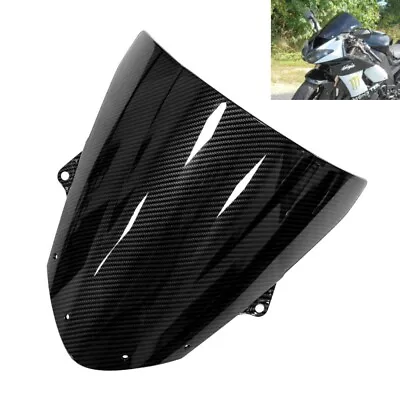 Windscreen ABS Windshield For Kawasaki Ninja ZX-6R ZX600 636 09-23 ZX-10R 08-10 • $52.86