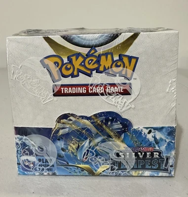 $195 • Buy Silver Tempest Booster Box 36 Packs Pokemon TCG - New And Sealed