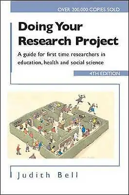 £4.08 • Buy Bell, Judith : Doing Your Research Project: A Guide For FREE Shipping, Save £s