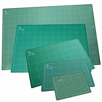 Premium Cutting Mat A1 A2 A3 A4 A5 Non Slip Art Craft Hobby Desk Protection • £5.50