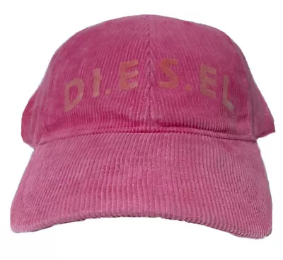 Fashion Diesel Corduroy Hat  Adjustable Strap Back Vibrant Pink OutdoorHat Cap • $39