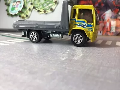 Matchbox Mbx Car Carrier Tow Wrecker Flatbed Isuzu Truck Lorry Mattel Garage • $3