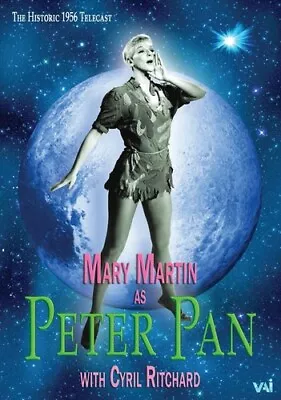 Peter Pan (DVD 2015) *NEW SEALED* 1956 Mary Martin B&W Telecast • $17.49