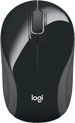 Logitech Wireless Mini Mouse M187 Ultra Portable 3-buttons 1000DPI - Black/Grey • $8.95