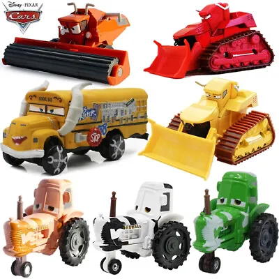 Disney Pixar Cars Tractors Frank Harvester Lightning McQueen Diecast Model Cars • $11.89