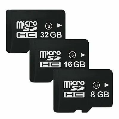 Micro SD TF Flash Memory Card 4GB 8GB 16GB 32GB For Camera Cell Phone CLASS 10 A • $9.99