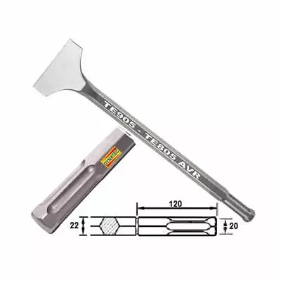 £28.99 • Buy Hilti TE805 TE905 3  Wide Chisel TE1000 TE1500 Demolition Replacement NEW
