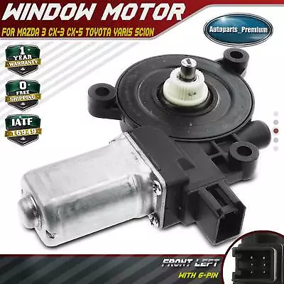 Power Window Motor W/ Auto-up For Mazda 3 CX-3 CX-5 Toyota Yaris Scion Front LH • $31.99