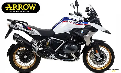 Exhaust Muffler Silencer Arrow Race-tech Aluminium Dark Bmw R 1200 Gs / Gs Adv • $559.51