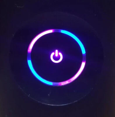 $13 • Buy Custom Xbox 360 Pink/Purple & Blue ROL RF Board Ring Of Light Power Button PHAT