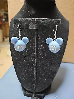 New Blue Mickey Mouse Earrings • $6