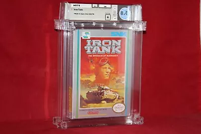 Iron Tank: The Invasion Of Normandy (NES 1988) Sealed WATA Graded 8.0 A • $200