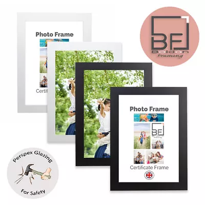 £6.25 • Buy A1 A2 A3 A4 A5 Picture Frame Photo Frame Poster Certificate Frame Black White