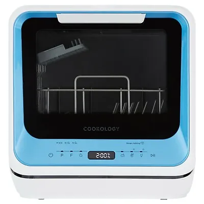 Cookology CMDW2BLUE Mini Table Top Dishwasher With Baby Care & Fruit Wash • £259.99