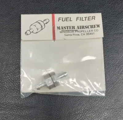 Vtg Master Airscrew RC Fuel Filter Windsor Propeller MA4500 Fuel Filter NOS OEM • $3.99