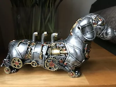 Industrial Steampunk Dachshund Dog Ornament - Sausage Dog  • £23.98