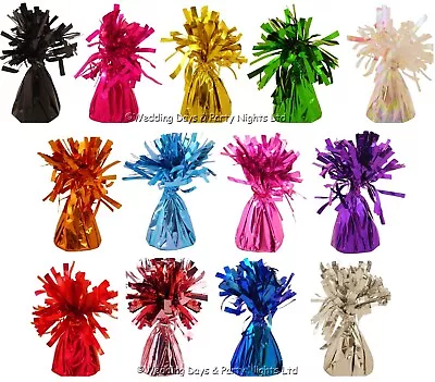 12 Helium Balloon Foil Tassel Weights Birthday Party Wedding Table Decorations • £8.98