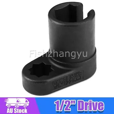 NEW 22mm 1/2  O2 Oxygen Sensor Offset Wrench Flare Nut Socket Removal Tool AU • $13.85