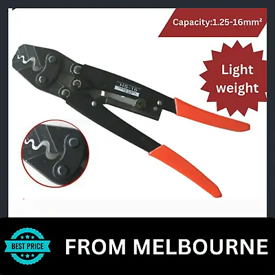 1.25-16mm² Wire Crimper Cable Plier Terminal Anderson Plug Lug Crimping Tool AU • $24.31