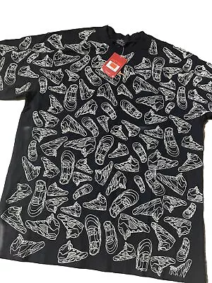 AIR JORDAN Vintage T Shirt Early 2005 Brand New L Retro 5 • $32.20