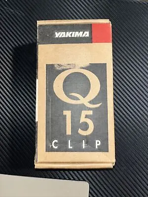 YAKIMA Q15 Roof Rack Q CLIPS # 15 NEW IN BOX. COMPLETE WITH 2  A  PADS • $10