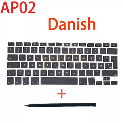 New Danish Keyboard Keys For Macbook Pro A1278 A1286 A1297 Key Cap AP02 Type • $11