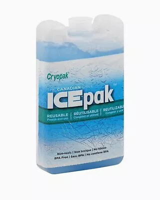 ✅ 8oz Reusable Ice Packs - Cryopak Freezer Packs (BPA-Free) - Lunch Bags Cooler • $9.88