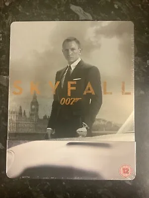 Skyfall Blu Ray Steelbook Brand New Sealed **MINT** 007 Daniel Craig James Bond • £14