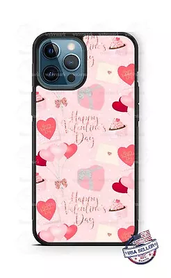 Happy Valentines Day Personalize Phone Case For IPhone 15 Samsung S23fe Google 8 • $17.98