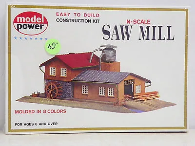 Model Power N Scale U/a  Saw Mill  Plastic Model Kit #1523 • $31
